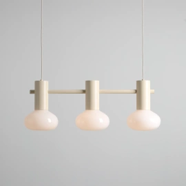 Artera :: Lampa sufitowa Flo Cream szer. 75 cm