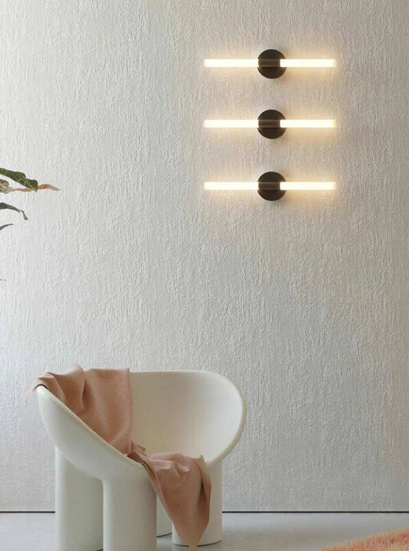 Robin :: Roos gold wall lamp/sconce, length 52 cm