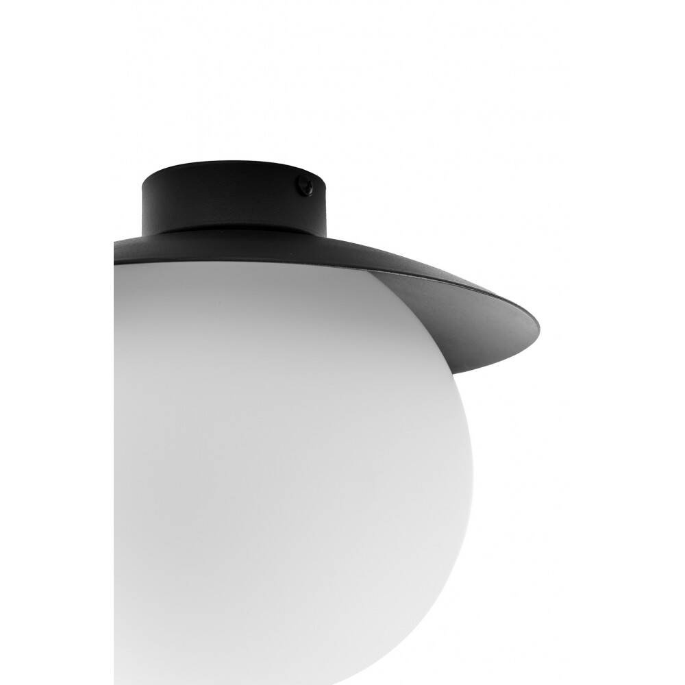 Ummo:: Kull C Deckenleuchte, Durchmesser 20 cm, schwarz, IP44