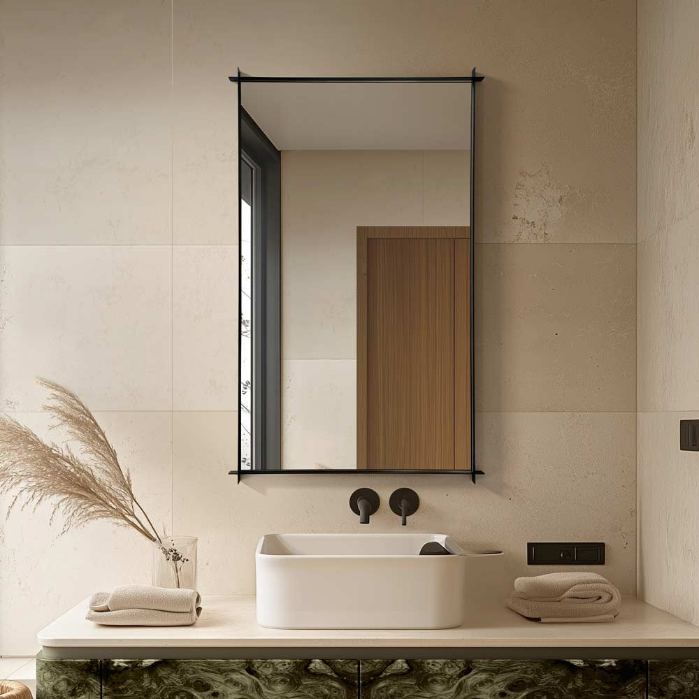 Giera Design :: Lustro Monda Slim czarne 56x126 cm