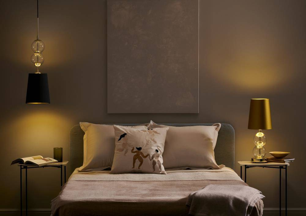 Kaspa :: Table lamp Coco gold