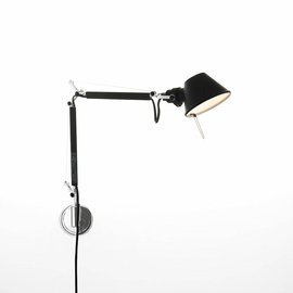 Artemide :: Wall lamp Tolomeo micro black 49 cm