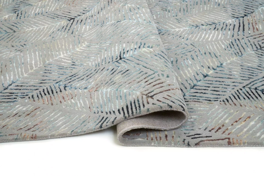 Carpet Decor :: Carpet Palms Grey handmade