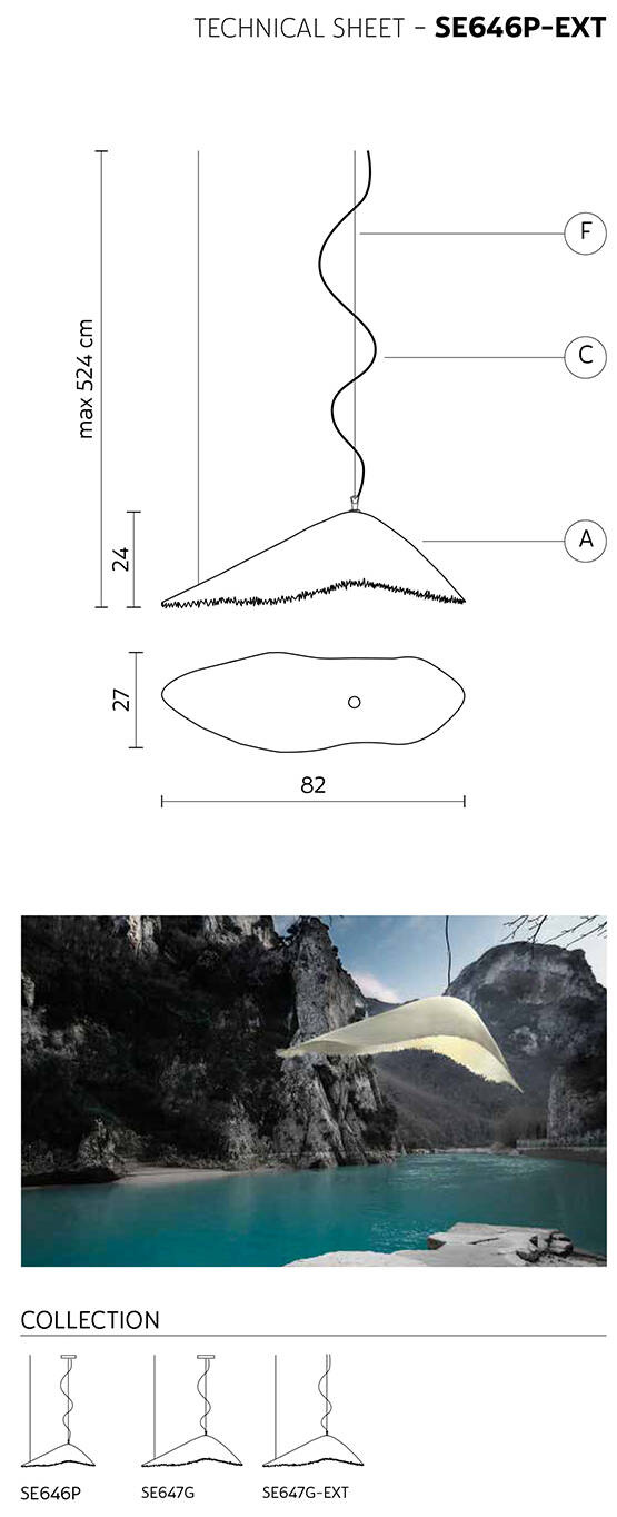 Karman :: Moby Dick outdoor pendant lamp, width 82 cm, white