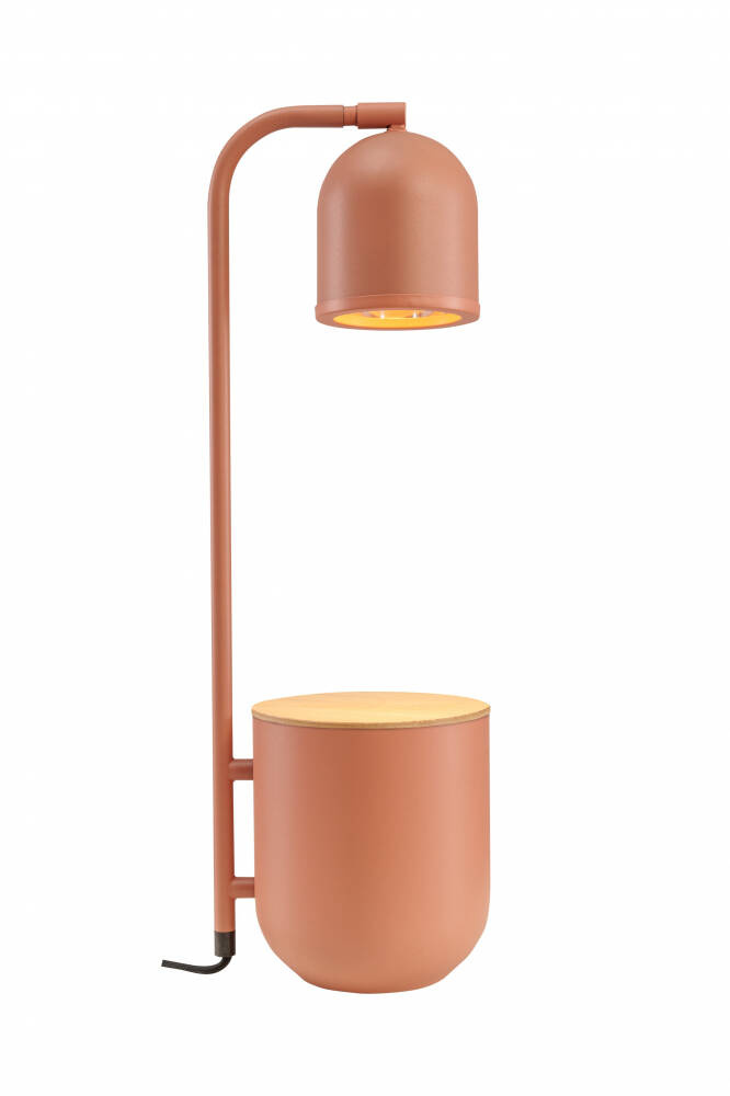Kaspa :: Botanica Wood Terracotta Table Lamp