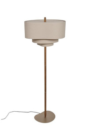 Market Set :: Lampa podłogowa Pebble wys. 174 cm kremowa