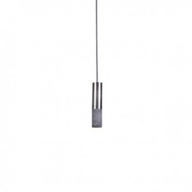 LOFTLIGHT :: Lampa wisząca Kalla Inox szara wys. 23 cm