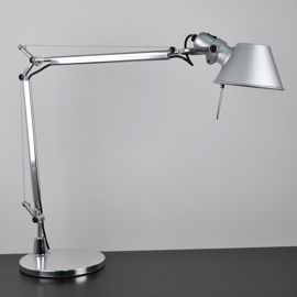 Artemide :: Desk lamp Tolomeo mini silver h 54 cm