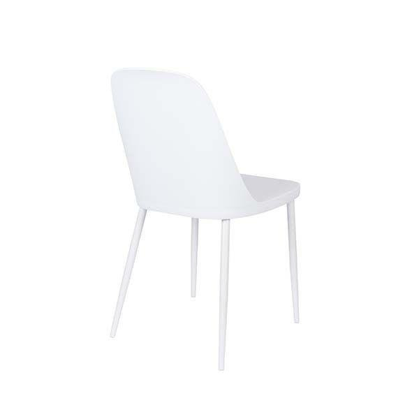 Z ekspozycji - Krzesło do jadalni Pasto białe szer. 46 cm