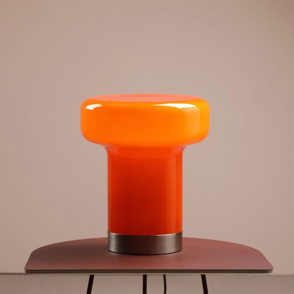 Artera :: Bonbon Orange Tischleuchte, Größe M, Höhe 30 cm, orange