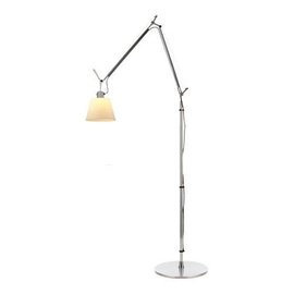 Artemide :: Floor lamp Tolomeo Basculante silver beige h 170 cm