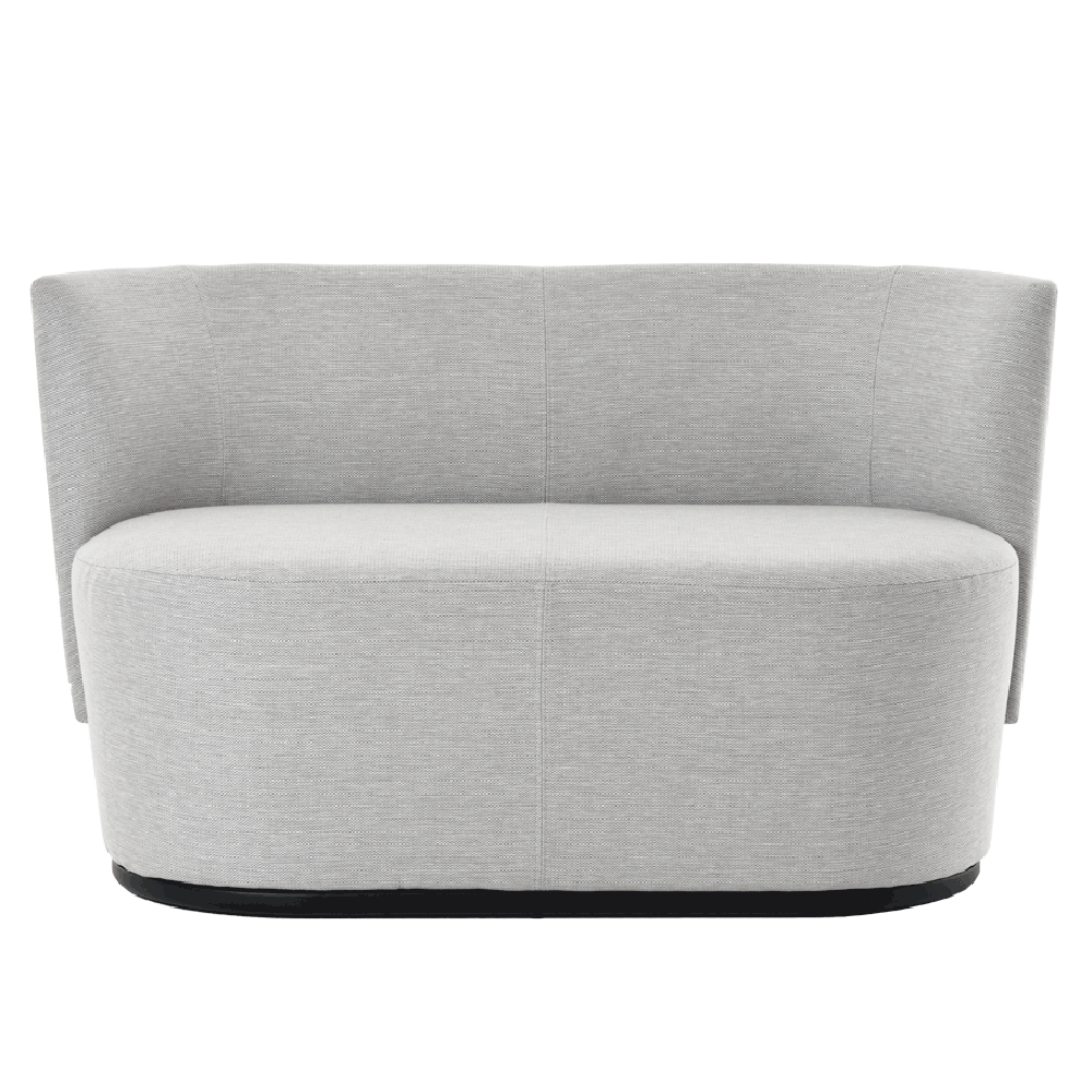 Mobitec :: Bolero 2-seater upholstered sofa, width 130 cm, gray