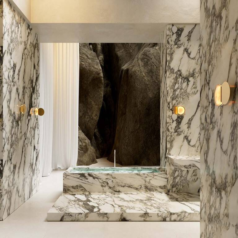 DCW:: Poudrier goldene Wandleuchte/Wandleuchte, Höhe 19,5 cm