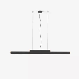 Robin :: Rudi on-off hanging lamp 3000K width 120 cm black