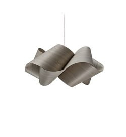 LZF :: Hanging Lamp Swirl  grey W: 54 cm