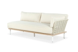 Kunesti :: Grab a moment Gartensofa, 2-Sitzer, rechts, beige, Breite 208 cm
