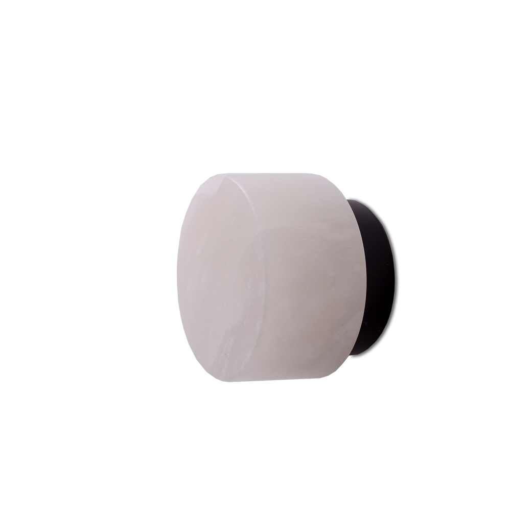 Robin :: Rock Decken-/Wandleuchte Alabaster Durchmesser 14 cm IP44 2700K