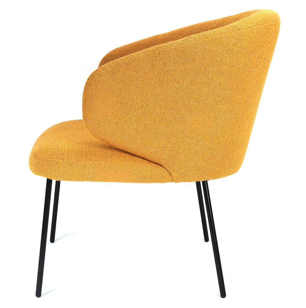 Claudie :: Stella upholstered armchair, color to choose, width 63 cm