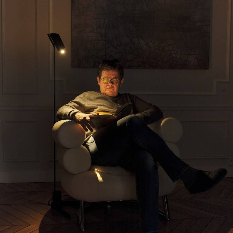 DCW::Vision 20/20 Stehleuchte, schwarz, Höhe 137 cm