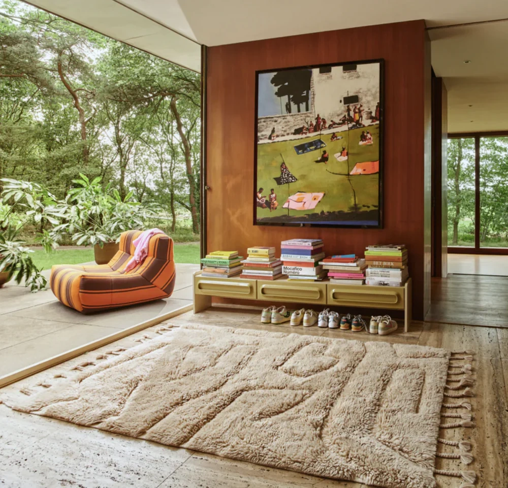 HKliving :: Obraz abstrakcyjny "Bezczasowe lato" 127 x 152 cm