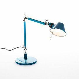 Artemide :: Desk lamp Tolomeo micro blue H: 37 cm