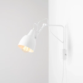 Artera :: Modern white wall lamp SOHO SHORT WHITE