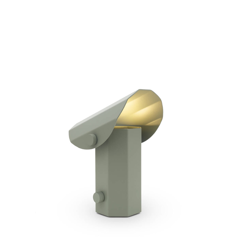 Kaspa :: Apolin table lamp, height 18 cm, sage green