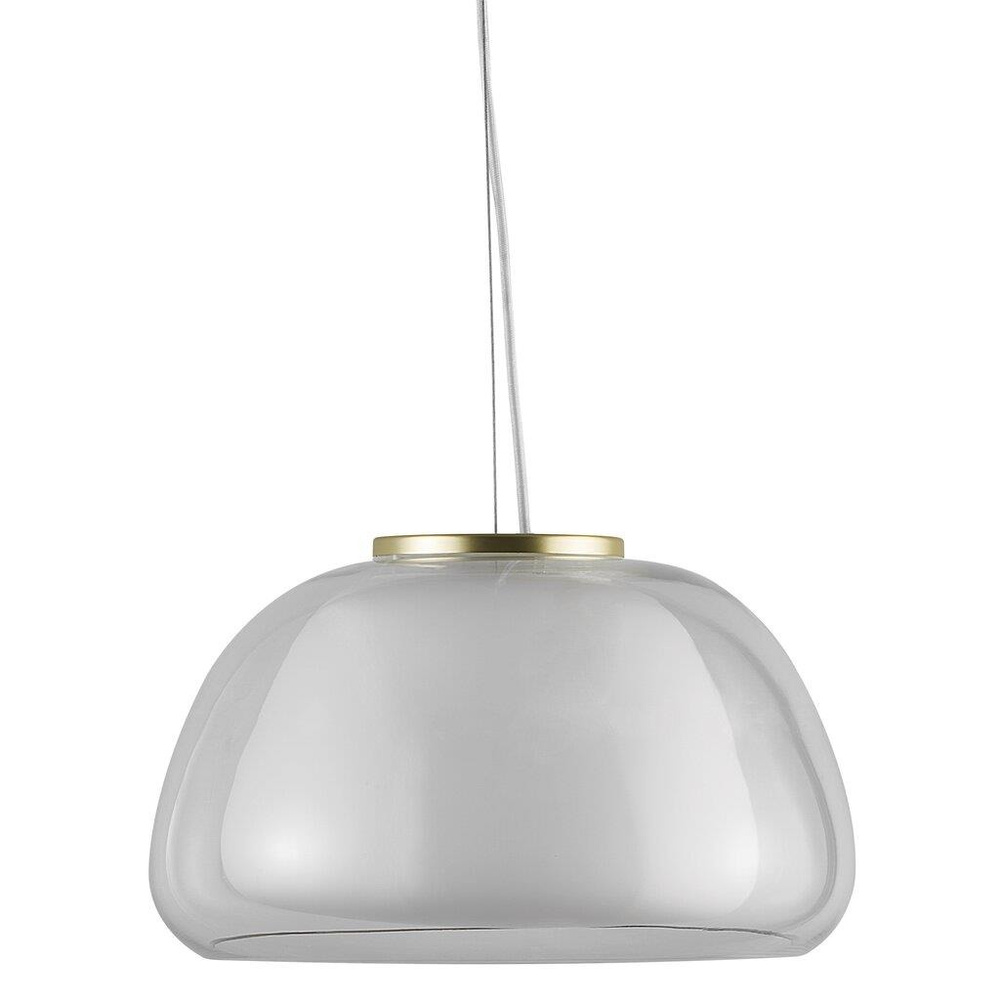 Nordlux :: Lampa wisząca Jelly biało-transparentna śr. 39 cm