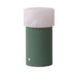 Robin :: Rizzo Willow portable table lamp, alabaster green, height 16 cm