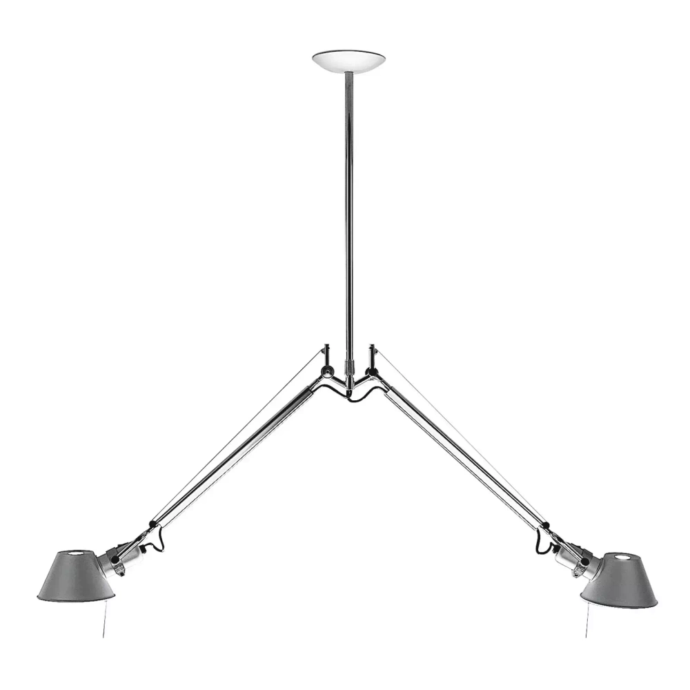 Artemide :: Pendant lamp Tolomeo aluminum 150 cm