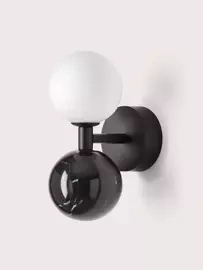 Aromas :: Sconce Dalt black H: 23,2 cm