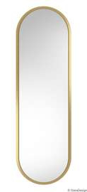 GieraDesign :: Spiegel Ambient Für den Flur Oval 40x150 cm golden