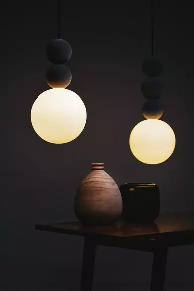 LOFTLIGHT :: Lampa wisząca Bola Bola czarna wys. 25 cm