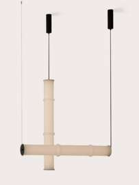 Aromas :: Canna hanging lamp, black and white, width 100 cm