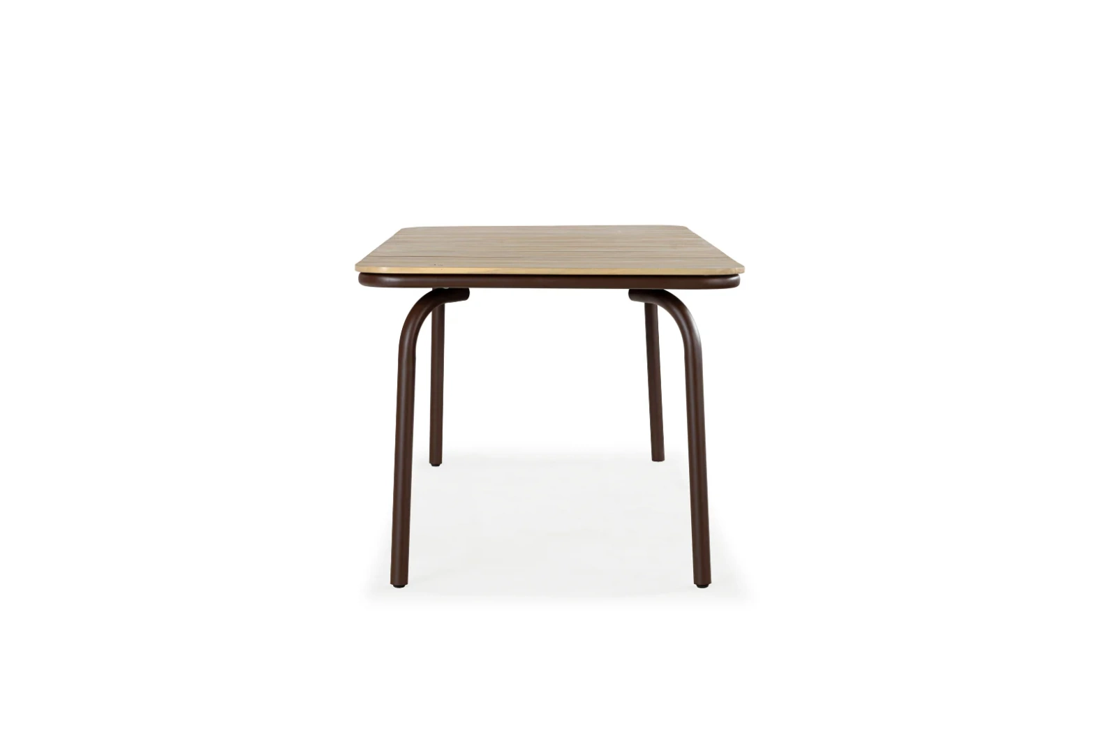 Kunesti :: Coffee or tea garden table, wooden top, 200 cm wide