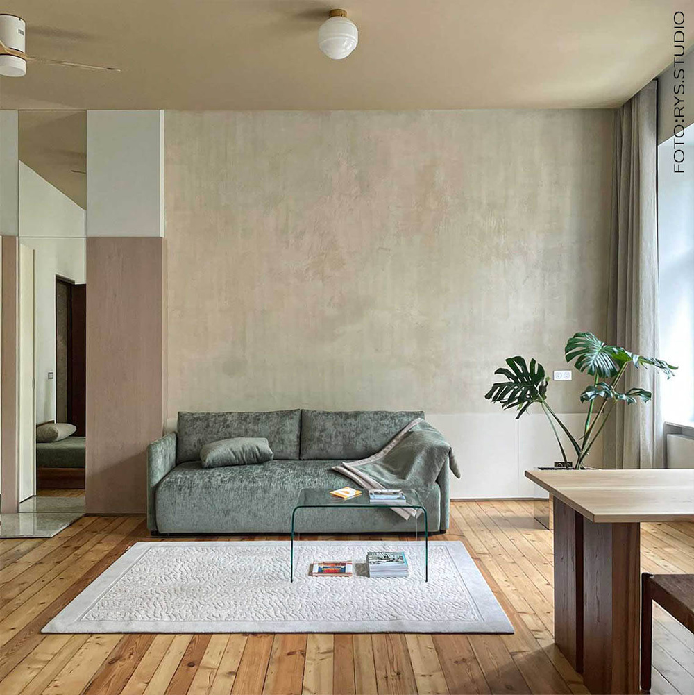 Embassy Interiors :: Saturn wall/ceiling lamp, diameter 25 cm, white brass