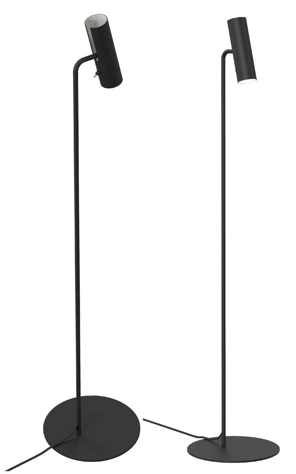 Design For the People :: MIB floor lamp black, height 141 cm