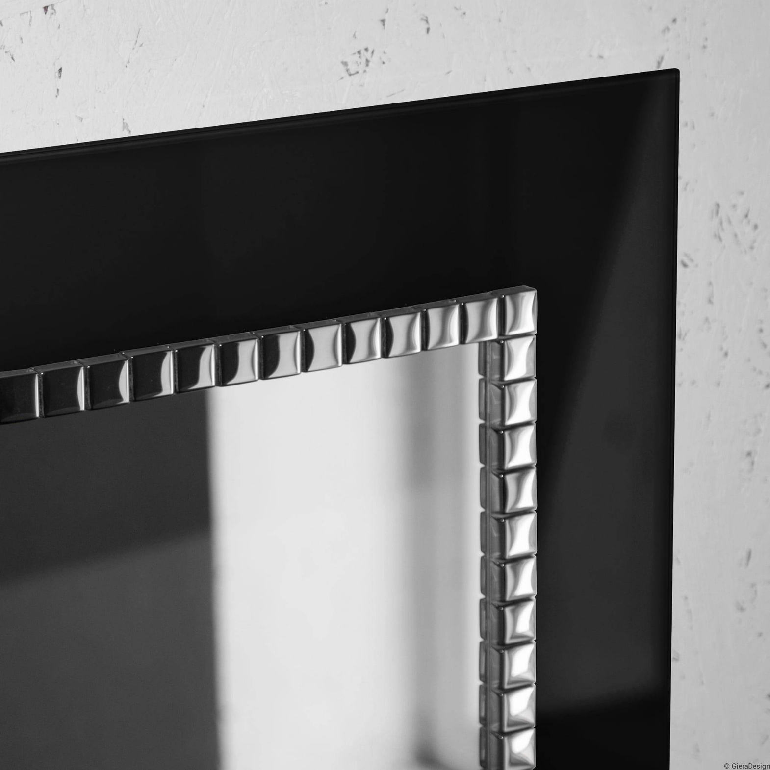 GieraDesign :: Spiegel Bracelet SQ II rechteckig zum Flur 55x150 cm schwarz