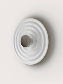 Aromas :: Rang wall lamp, diameter 50 cm, white / metal chrome