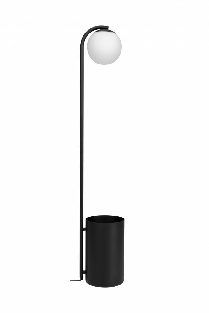 Kaspa :: Botanica Deco XL Wood floor lamp black, height 147 cm