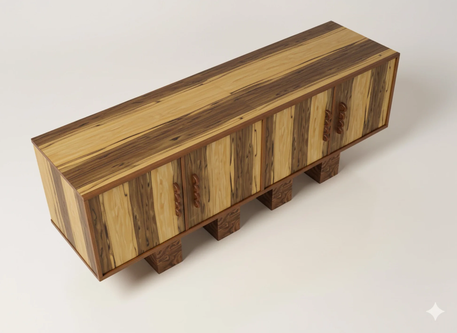 Pastform Furniture :: Drewniana komoda Nami kolor Frake rozmiar do wyboru