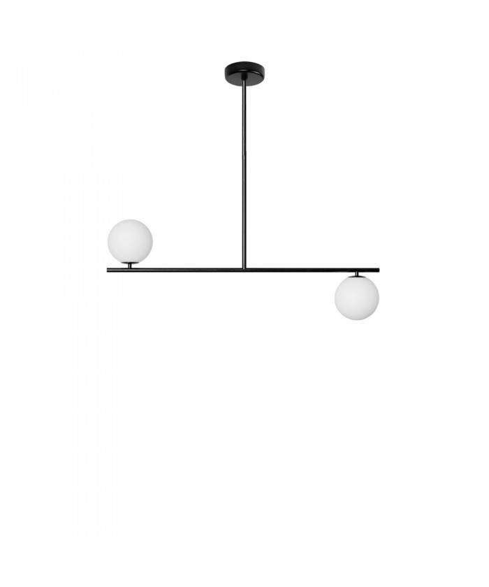 Ummo :: Suguri C ceiling lamp black and white height 82 cm size M