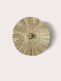 Aromas :: Laos Wandleuchte / Wandleuchte, Durchmesser 50 cm, natur