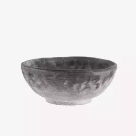 Madam Stoltz :: Decorative terracotta gray bowl dia. 14 cm