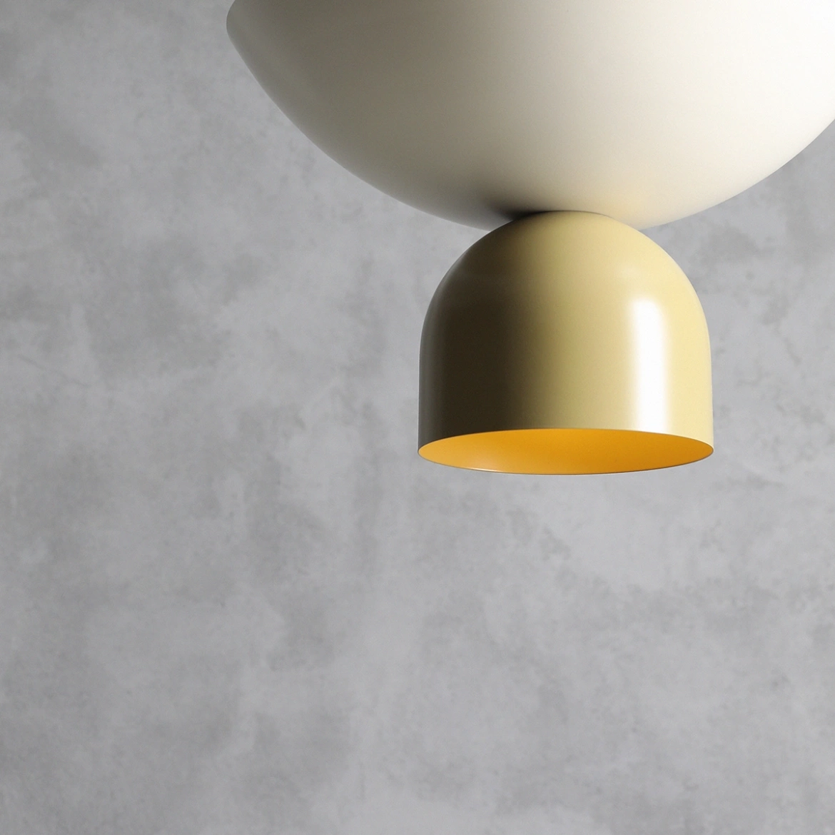 Artera :: Modulare Pendelleuchte im skandinavischen Design ILIA Creme/Dunkelblau/Pistazie (dunkel)