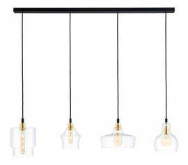 Kaspa :: Hanging lamp Longis Plafon 4 Gold