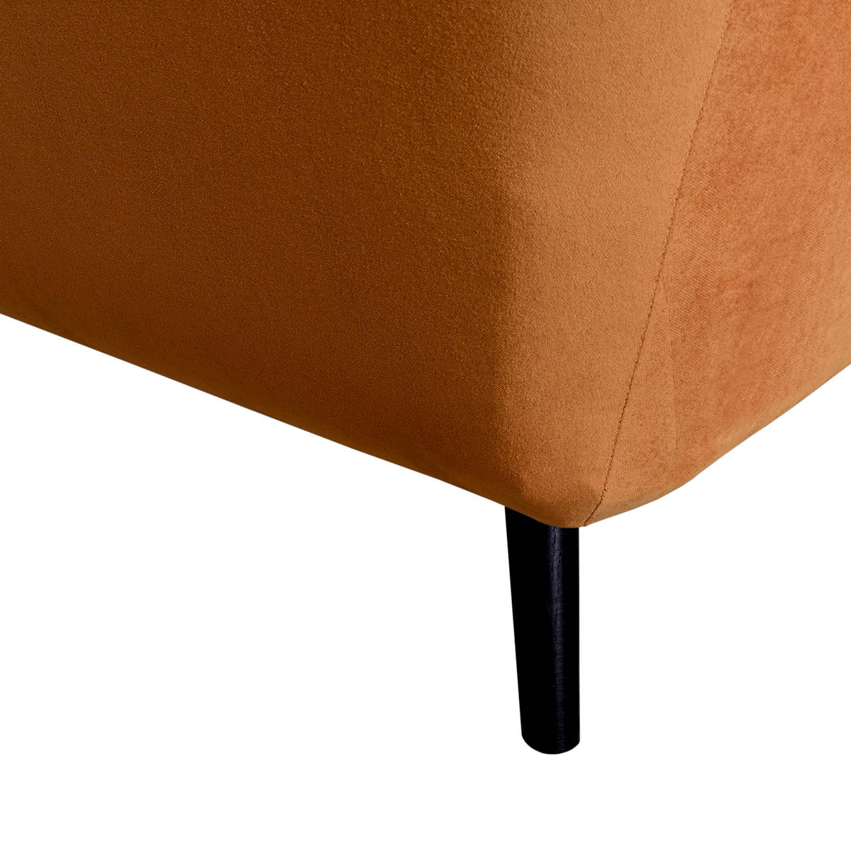 Nordic Line :: Sofa gepolstert Kobe 230x80x91cm braun