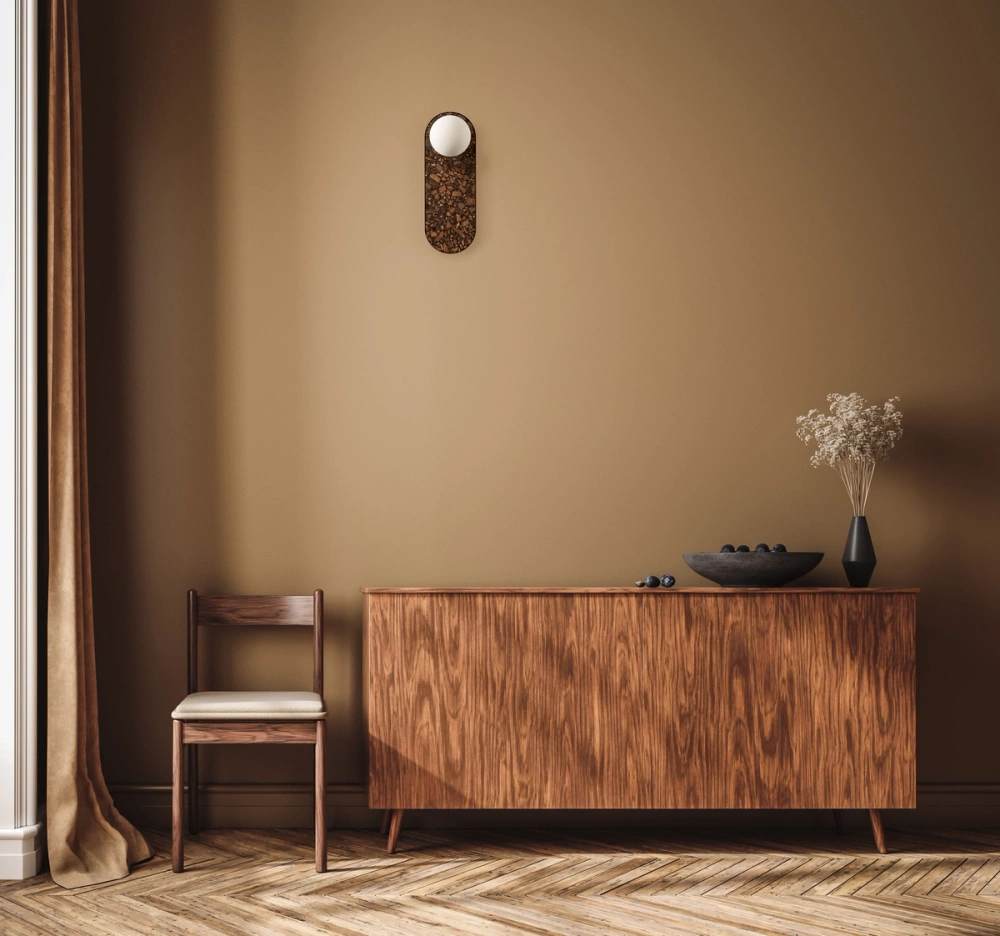 Kaspa :: Lampa ścienna / kinkiet Apolin wys. 65 cm biały