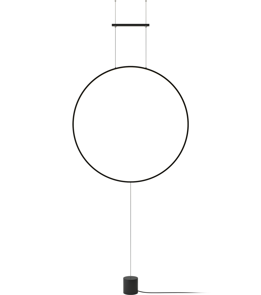 Robin :: Ramona floor lamp, diameter 80 cm, black