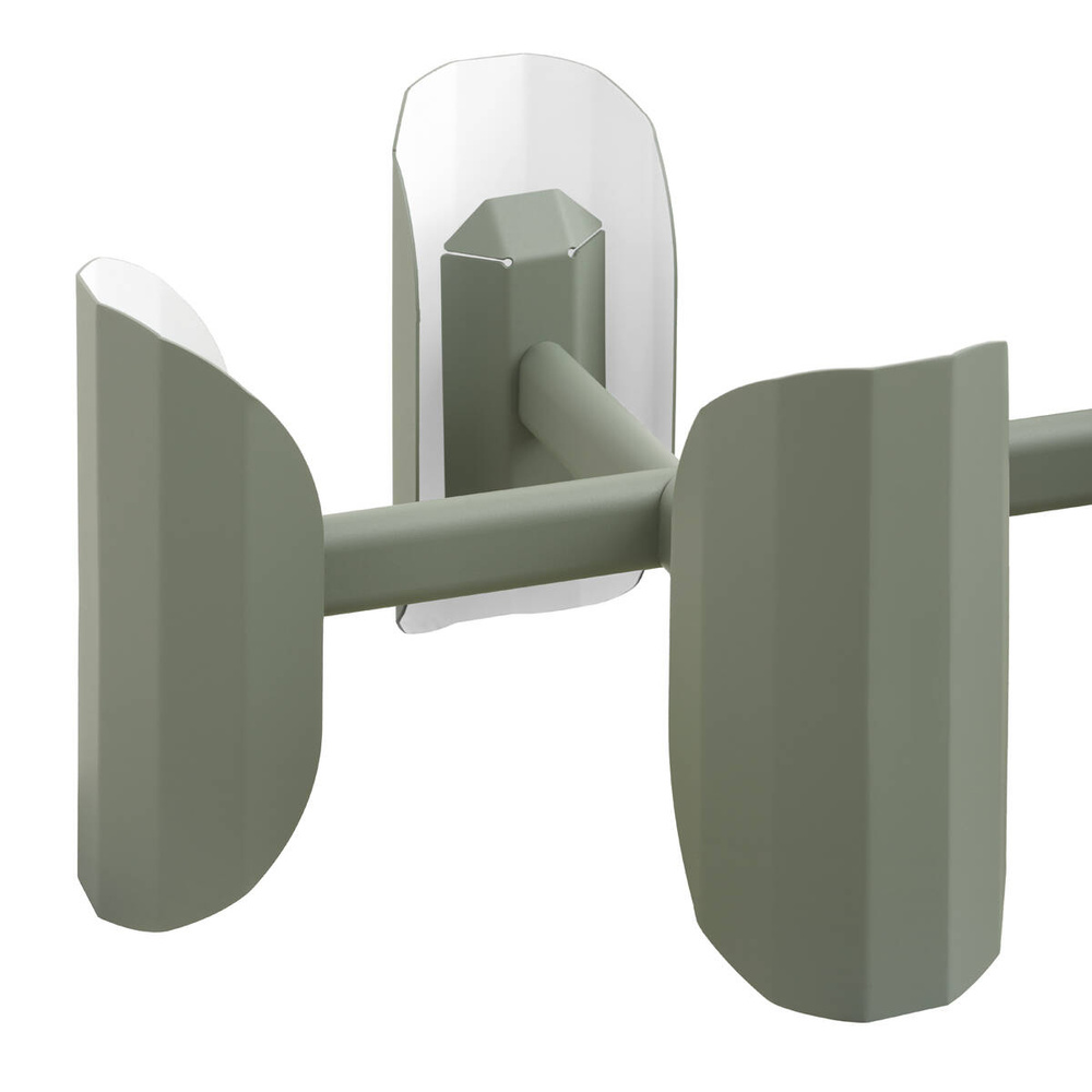 Kaspa :: Apolin multi-arm pendant lamp, width 120 cm, sage green